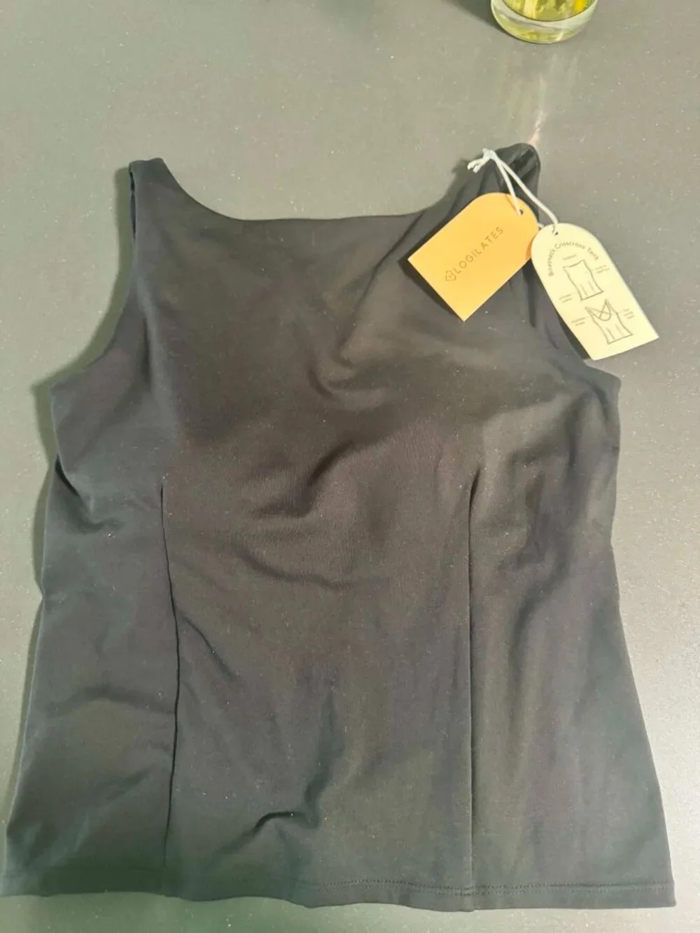 Blogilates Boatneck Crisscross Tank Top